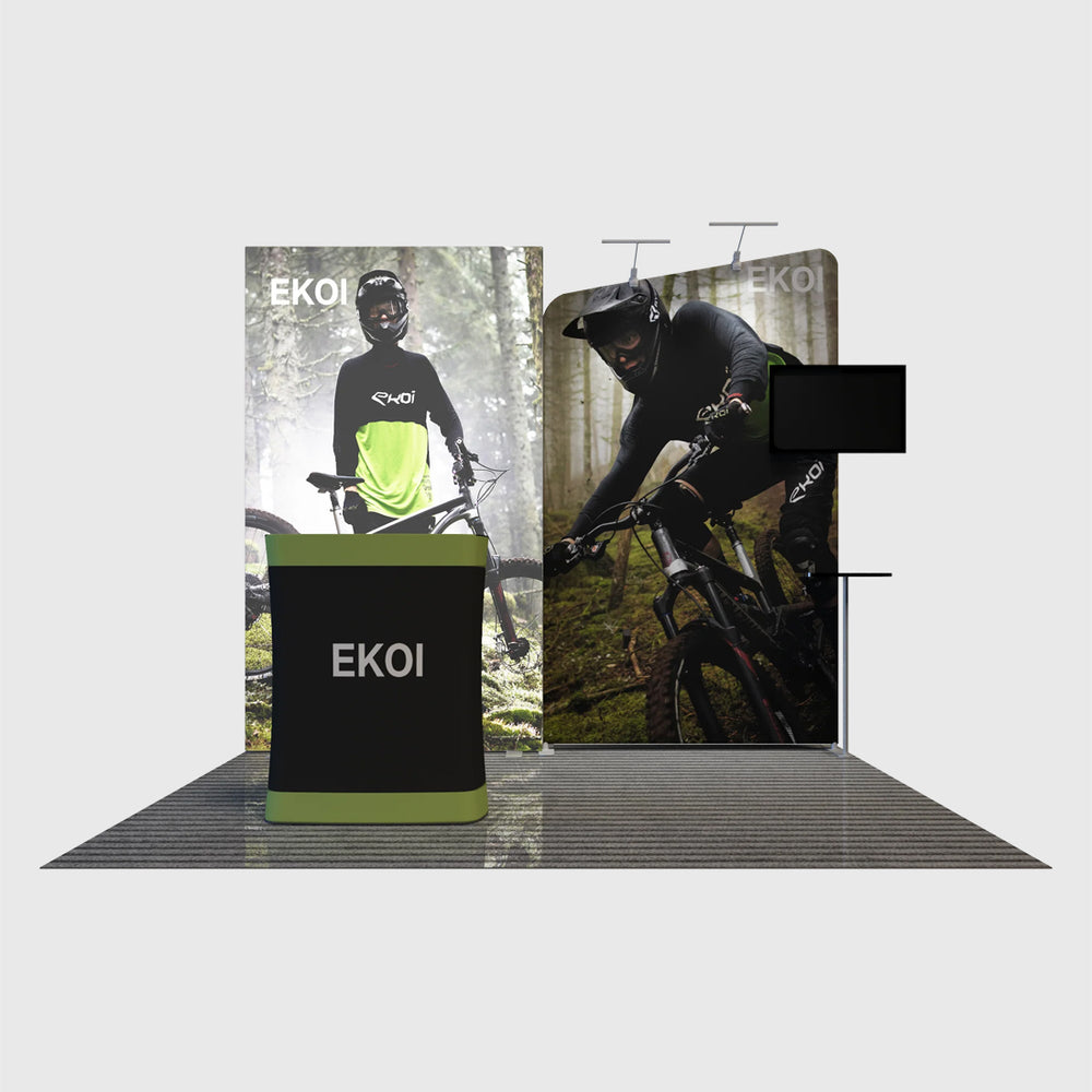 Premier 10x10 Exhibition Booth - Model 8