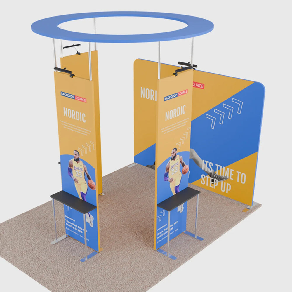 Portable Exhibit Display 10ft x 10ft - Model 40