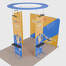 Portable Exhibit Display 10ft x 10ft - Model 40