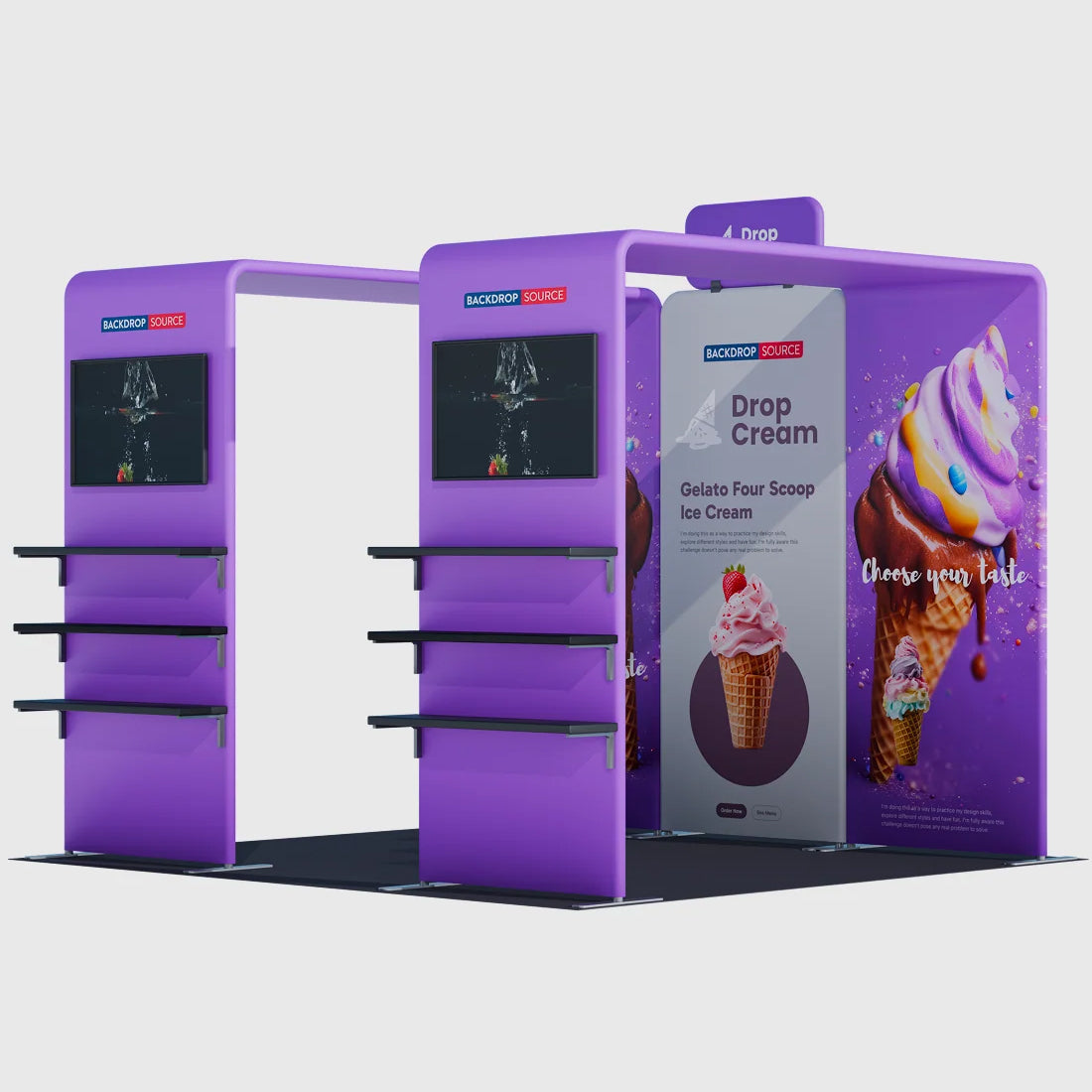 Paquetes de stands para ferias comerciales