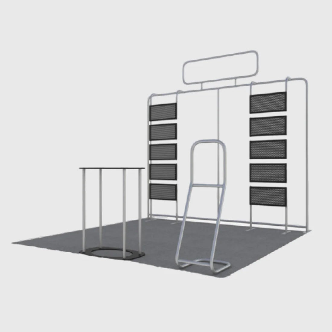 Portable Exhibit Display 10ft x 10ft - Model 28