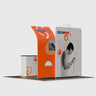 Portable Exhibit Display 10ft x 10ft - Model 14