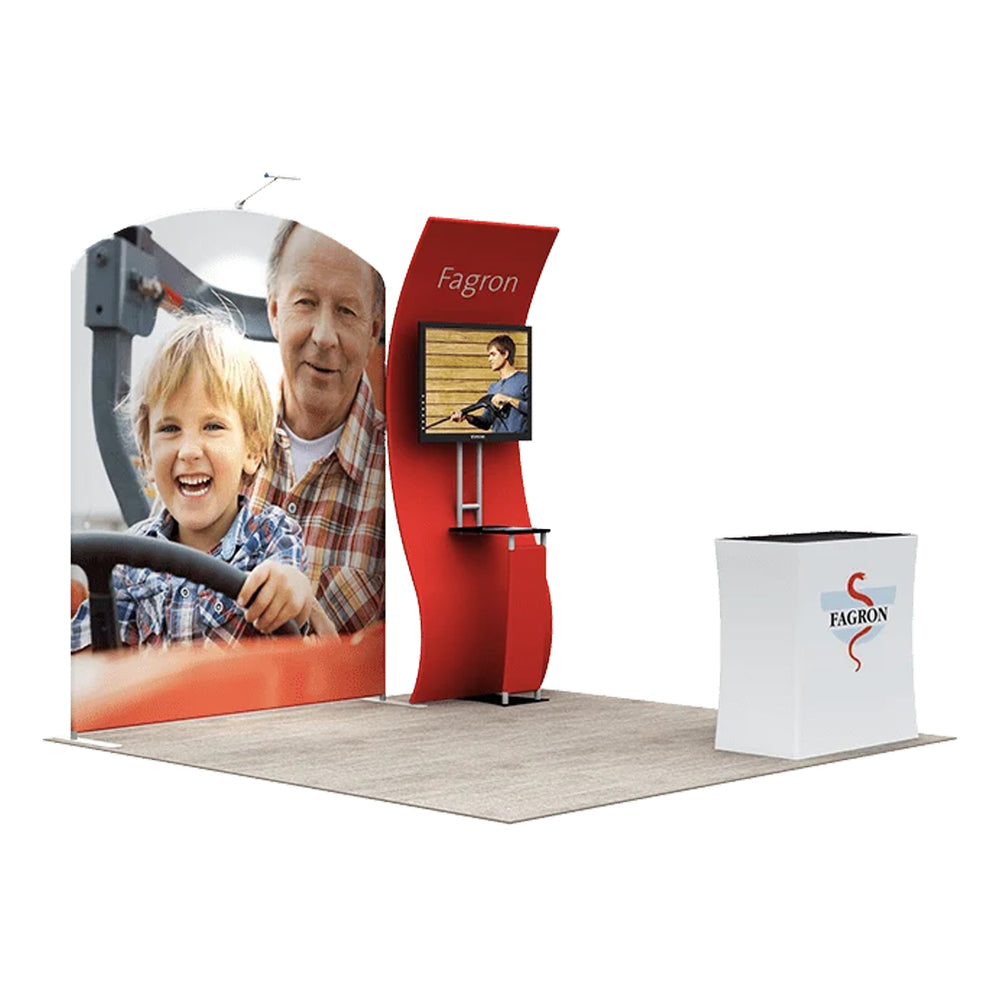 Portable Exhibit Display 10ft x 10ft - Model 11