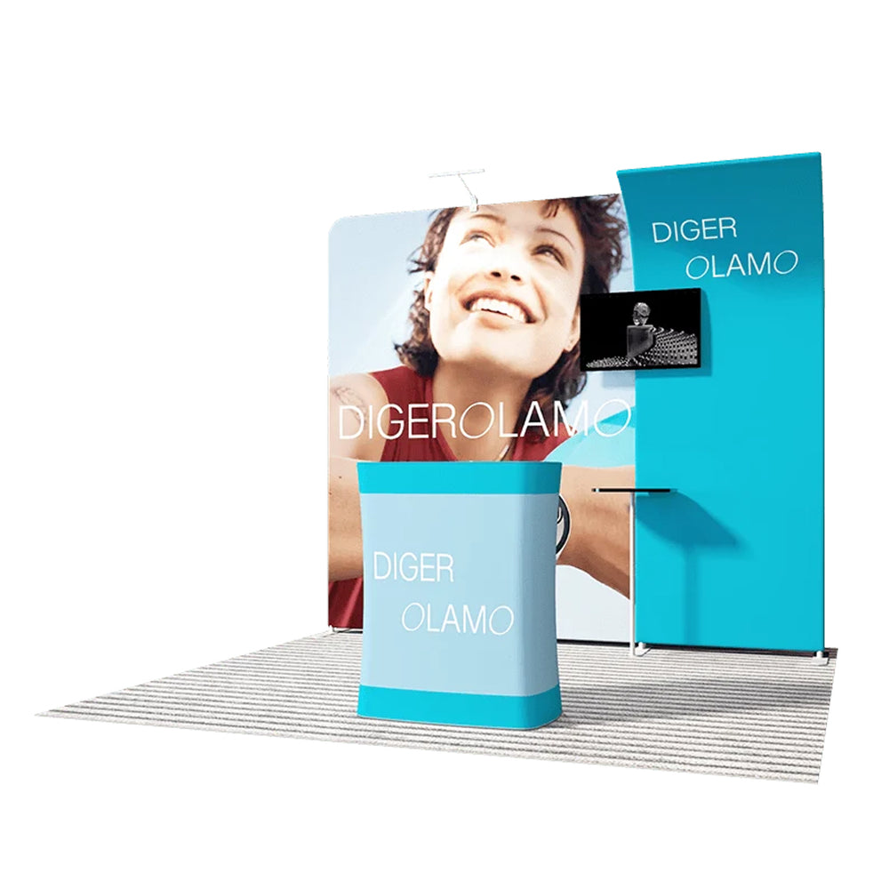Portable Exhibit Display 10ft x 10ft - Model 14