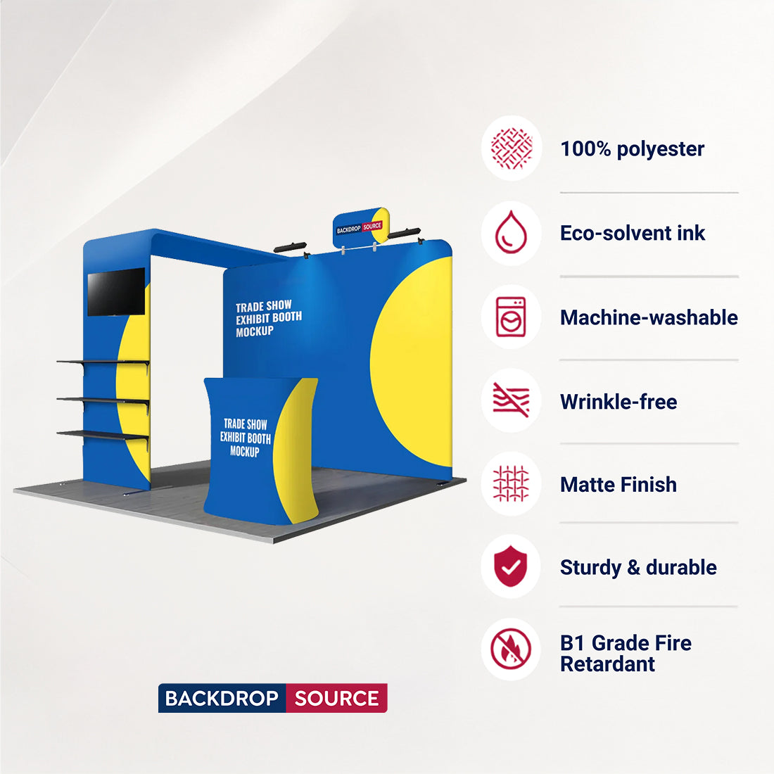 Portable Exhibit Display 10ft x 10ft - Model 17