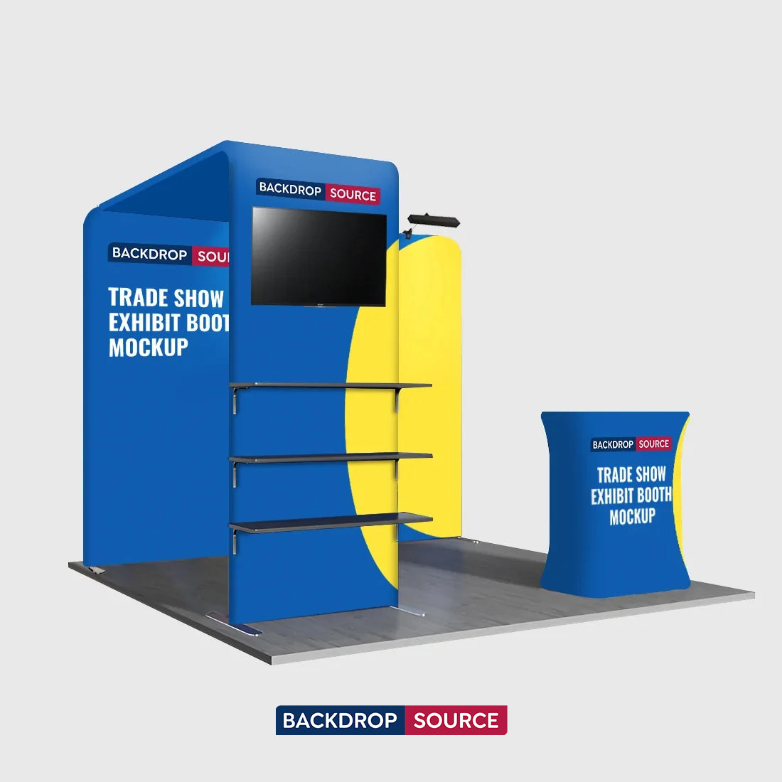 Portable Exhibit Display 10ft x 10ft - Model 17