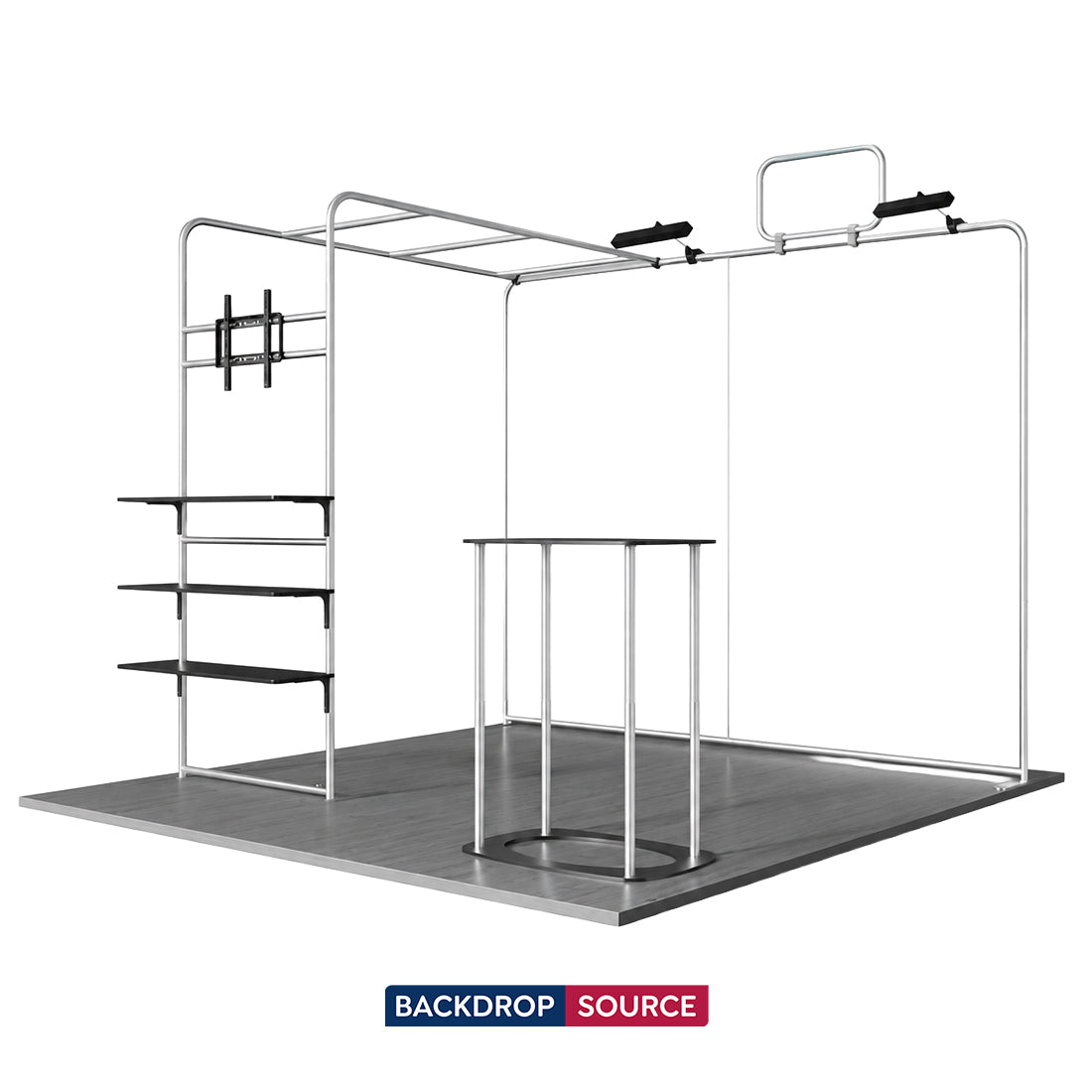 Portable Exhibit Display 10ft x 10ft - Model 17