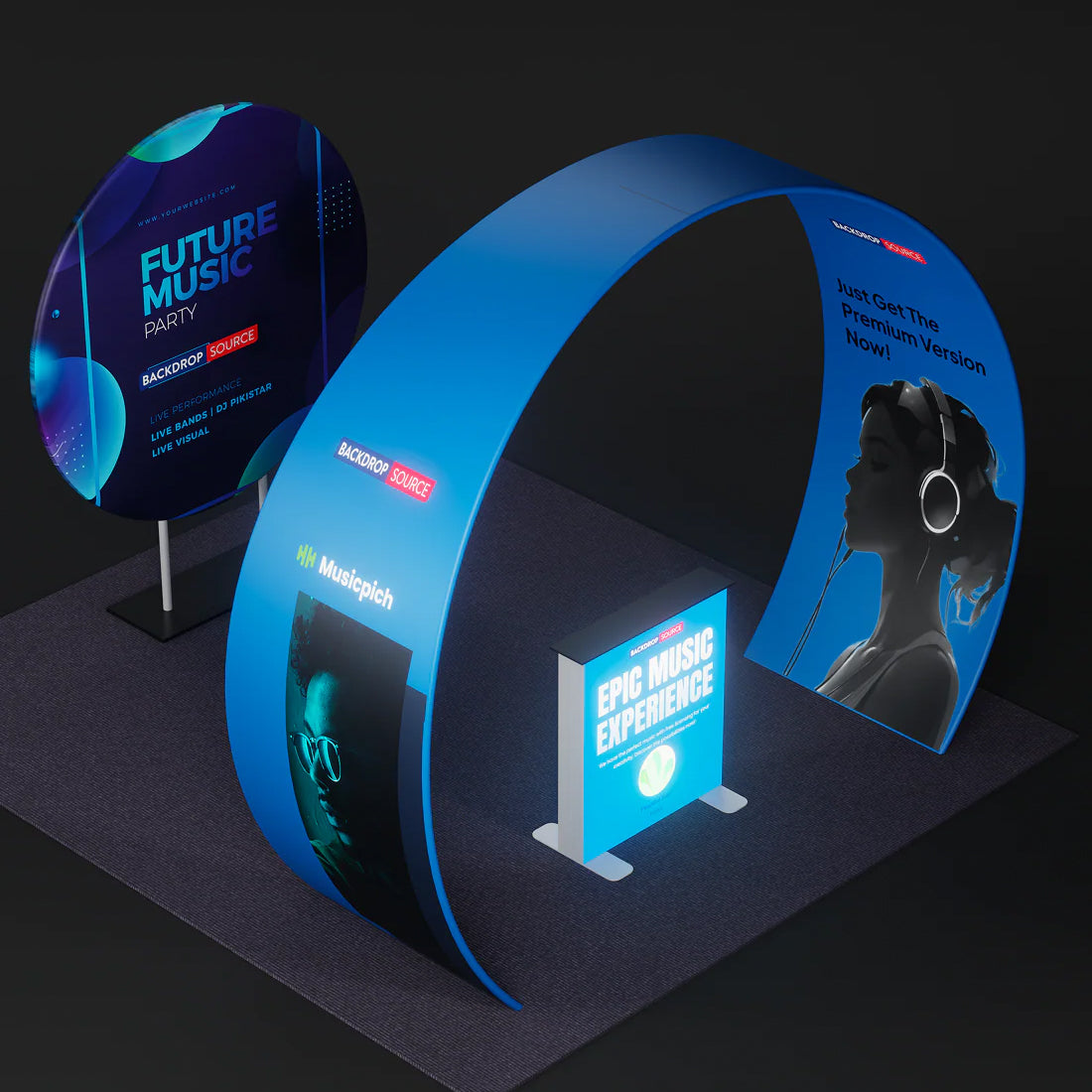 Paquetes de stands para ferias comerciales