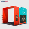 Portable Exhibit Display 10ft x 10ft - Model 37
