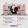 Portable Exhibit Display 20ft x 10ft - Model 10