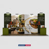 Portable Exhibit Display 20ft x 10ft - Model 1