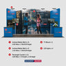 Portable Exhibit Display 20ft x 10ft - Model 2