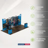 Portable Exhibit Display 20ft x 10ft - Model 2