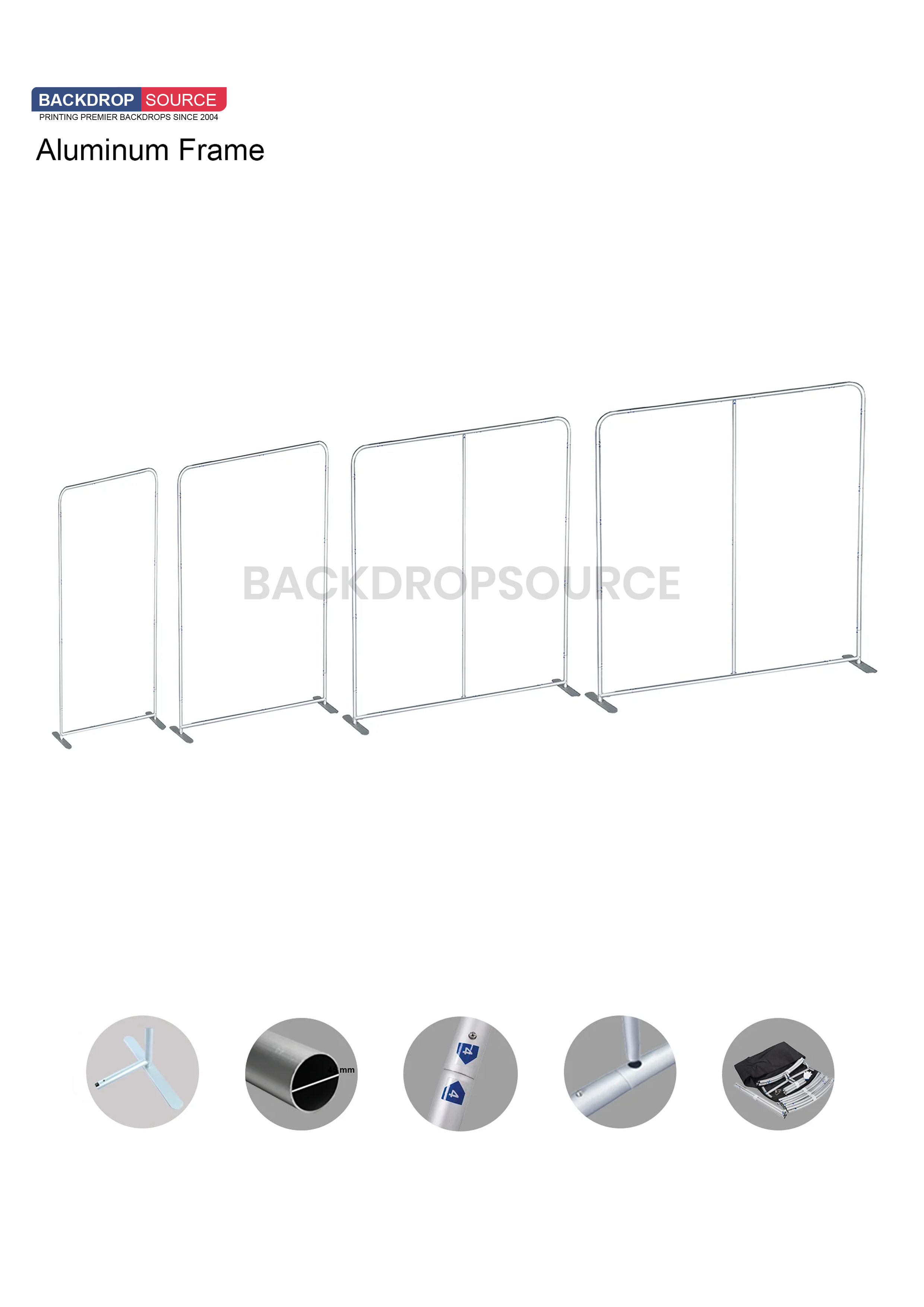 Portable Exhibit Display - H-7.5ft