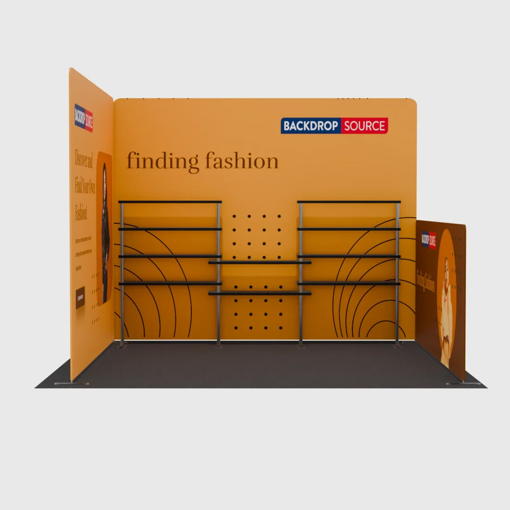 Portable Exhibit Display 10ft x 10ft - Model 21