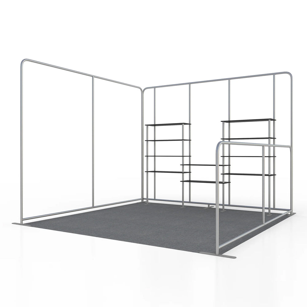 Portable Exhibit Display 10ft x 10ft - Model 21