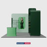 Portable Exhibit Display 10ft x 10ft - Model 19