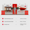 Portable Exhibit Display 20ft x 10ft - Model 13