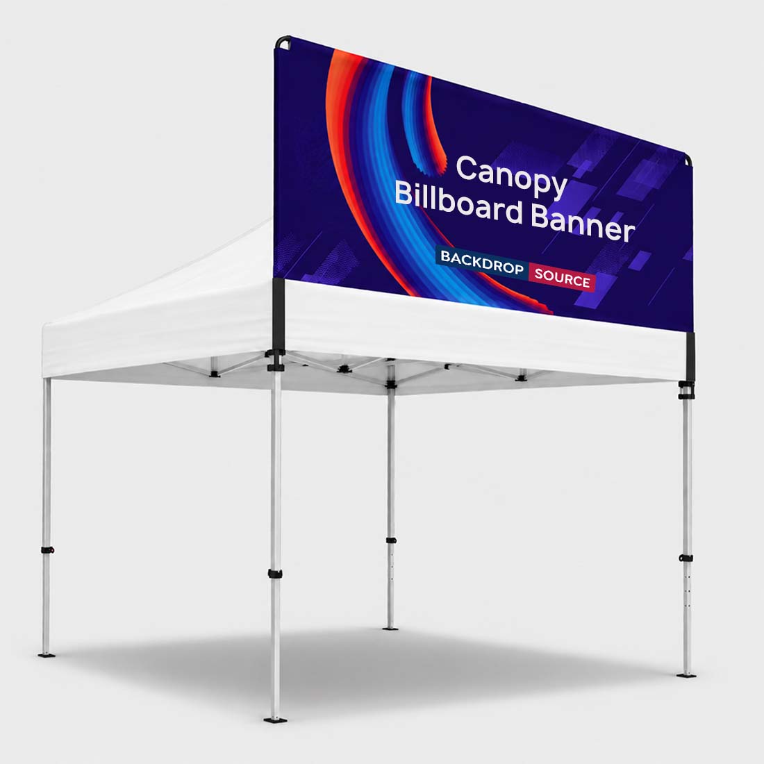 Printed Fabric Canopy Billboard Banner