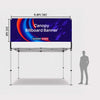 Printed Fabric Canopy Billboard Banner