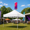 Printed Fabric Canopy Peak Flag