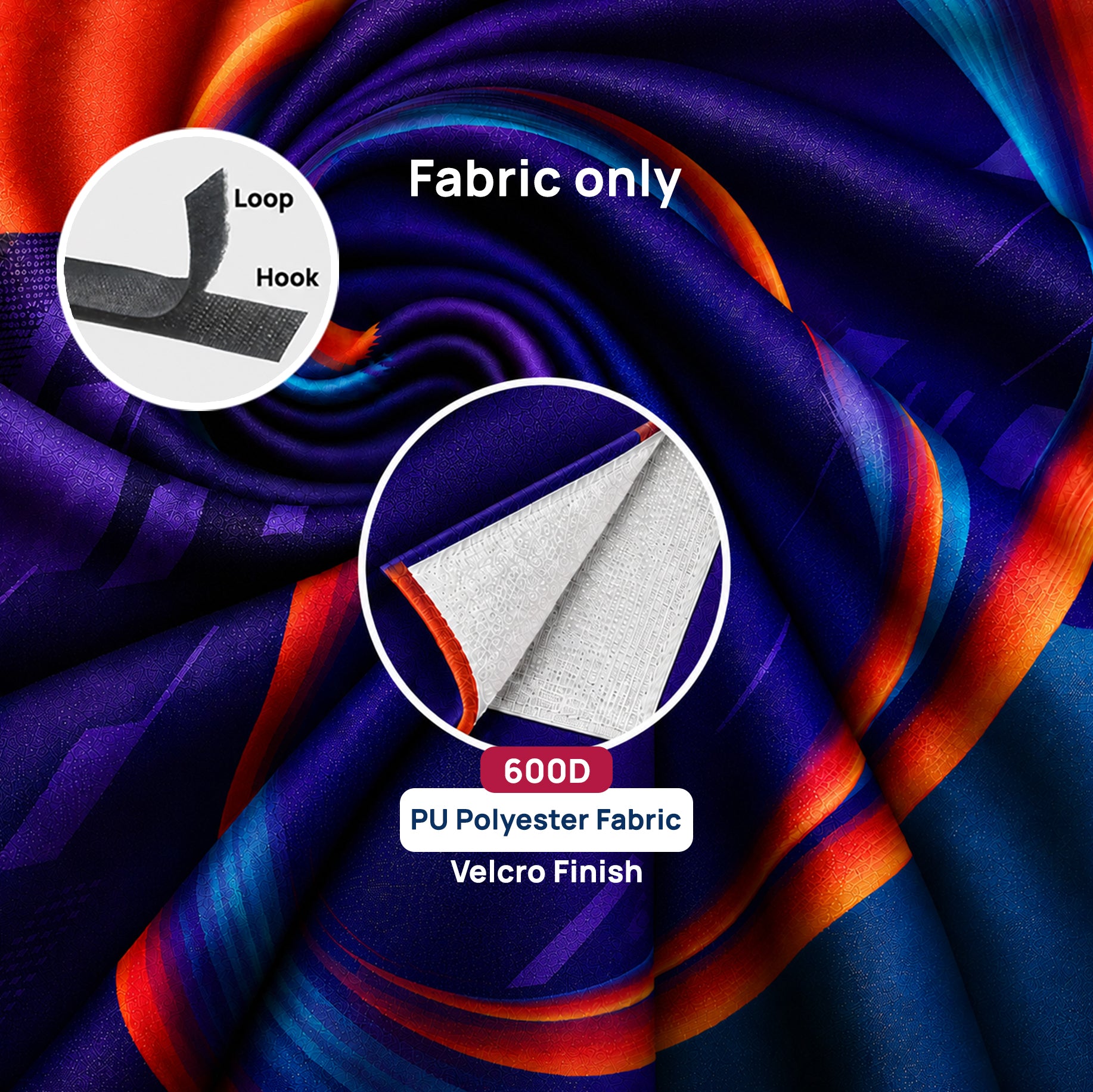 Printed Fabric Canopy Peak Flag