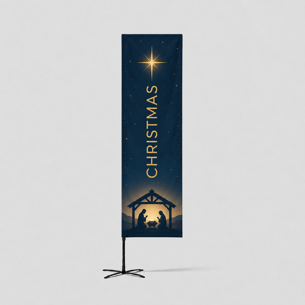 Church Rectangle Ministry Flag