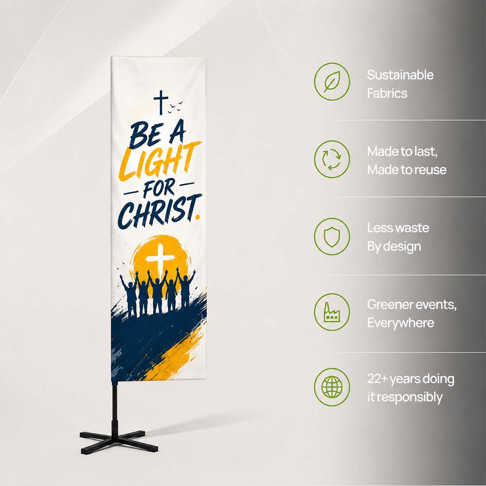 Church Rectangle Ministry Flag
