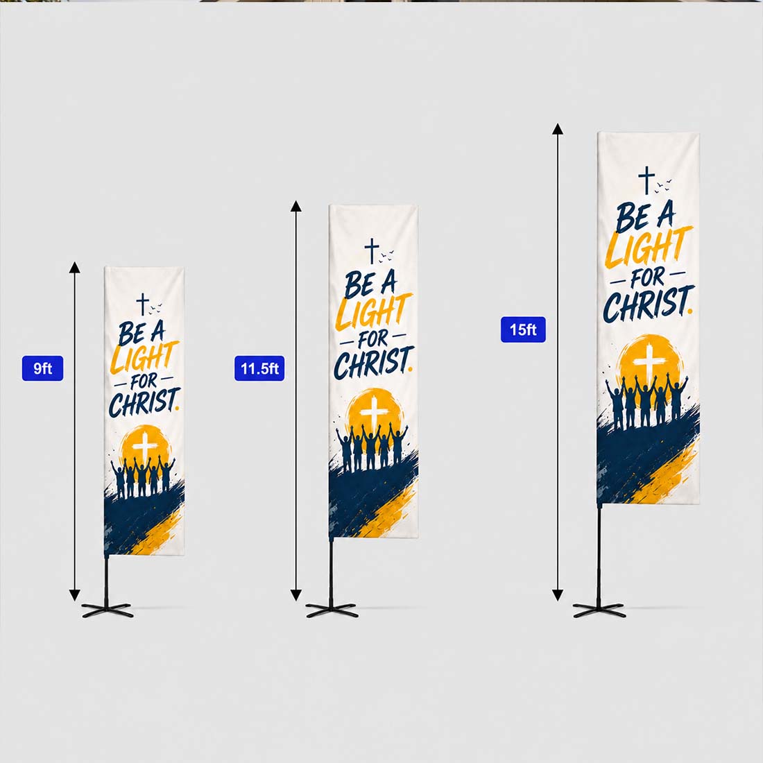 Church Rectangle Ministry Flag