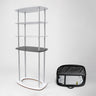 Mostrador de exhibición de tela rectangular (para exhibiciones en podios y stands)