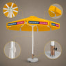 Round Market Umbrellas With Valances – 9.8ft x 9.8ft