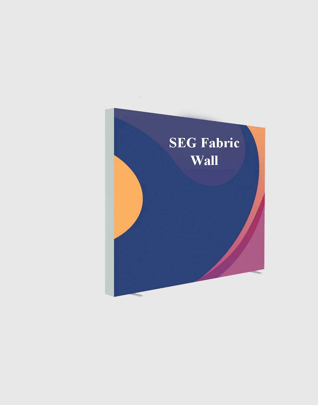 SEG Frameless  Fabric LED Light Box Display - 7.9ft W x 8.2ft H