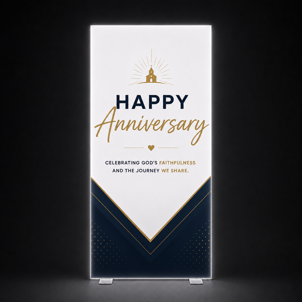 Church SEG Backlit Panel — Compact