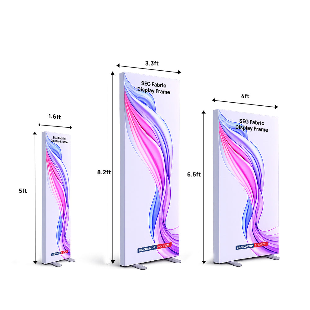 SEG Fabric Display Frame - 3.15inch Depth Aluminum Profile
