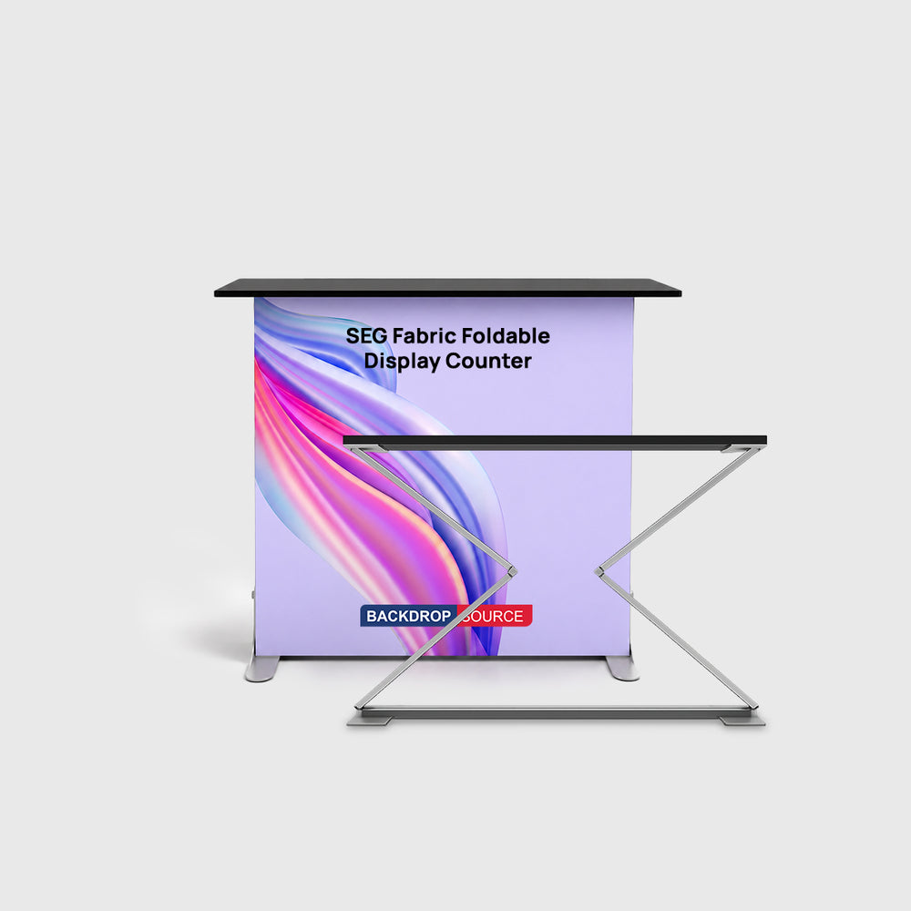 SEG Fabric Foldable Display Counter (Non-Lit)