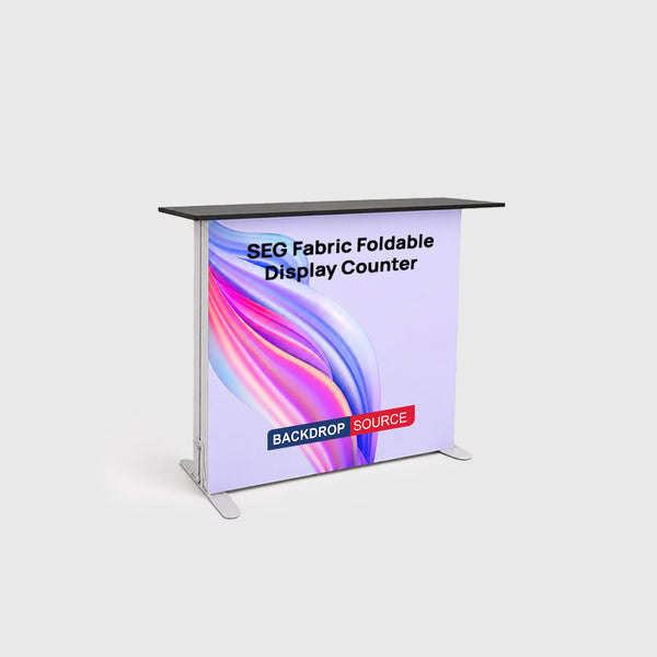 Expositor plegable con caja de luz SEG