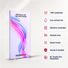 SEG Fabric LED Light Box Display - 3.3ft W x 6.5ft H