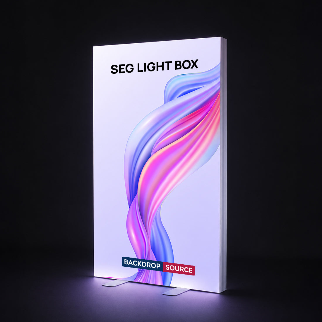 SEG Fabric LED Light Box Display - 4ft W x 6.5ft H