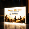 SEG Fabric LED Light Box Display - 9.8ft Wide