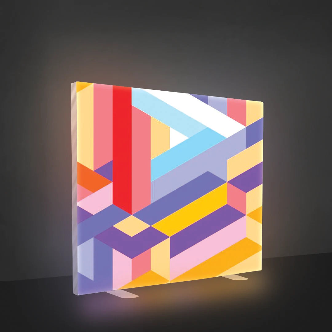 SEG Frameless  Fabric LED Light Box Display - 7.9ft W x 8.2ft H