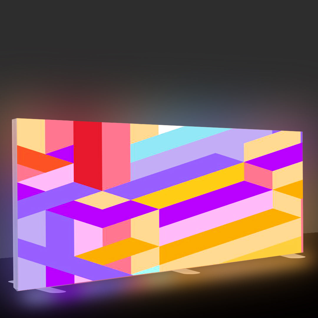 SEG Frameless  Fabric LED Light Box Display - 16.4ft W x 8.2ft H