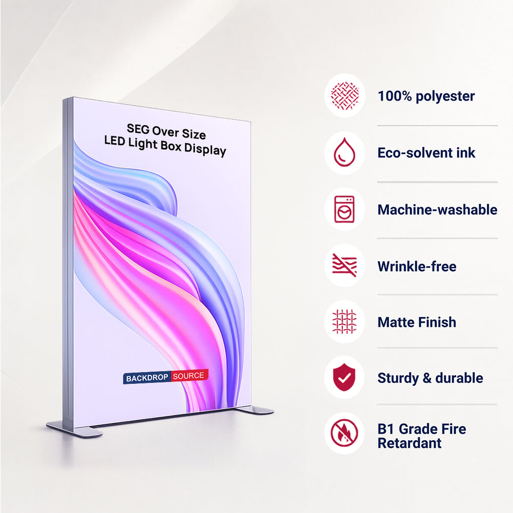 SEG Over Size LED Light Box Display - 13ft Height