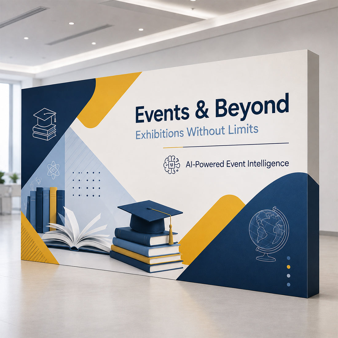 SEG Popup Straight Media Wall