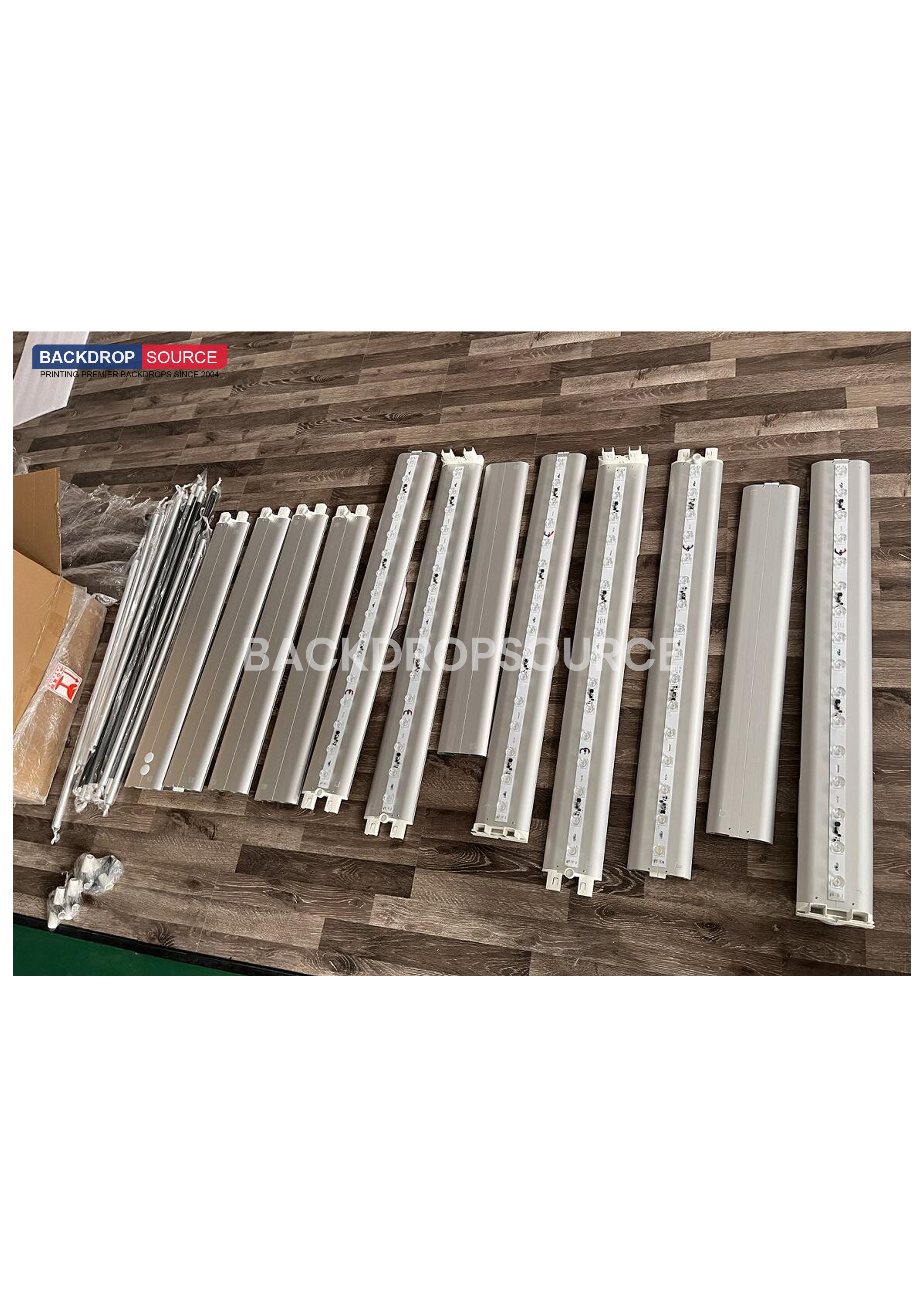 SEG Fabric LED Light Box Display - 13ft W x 8.2ft H