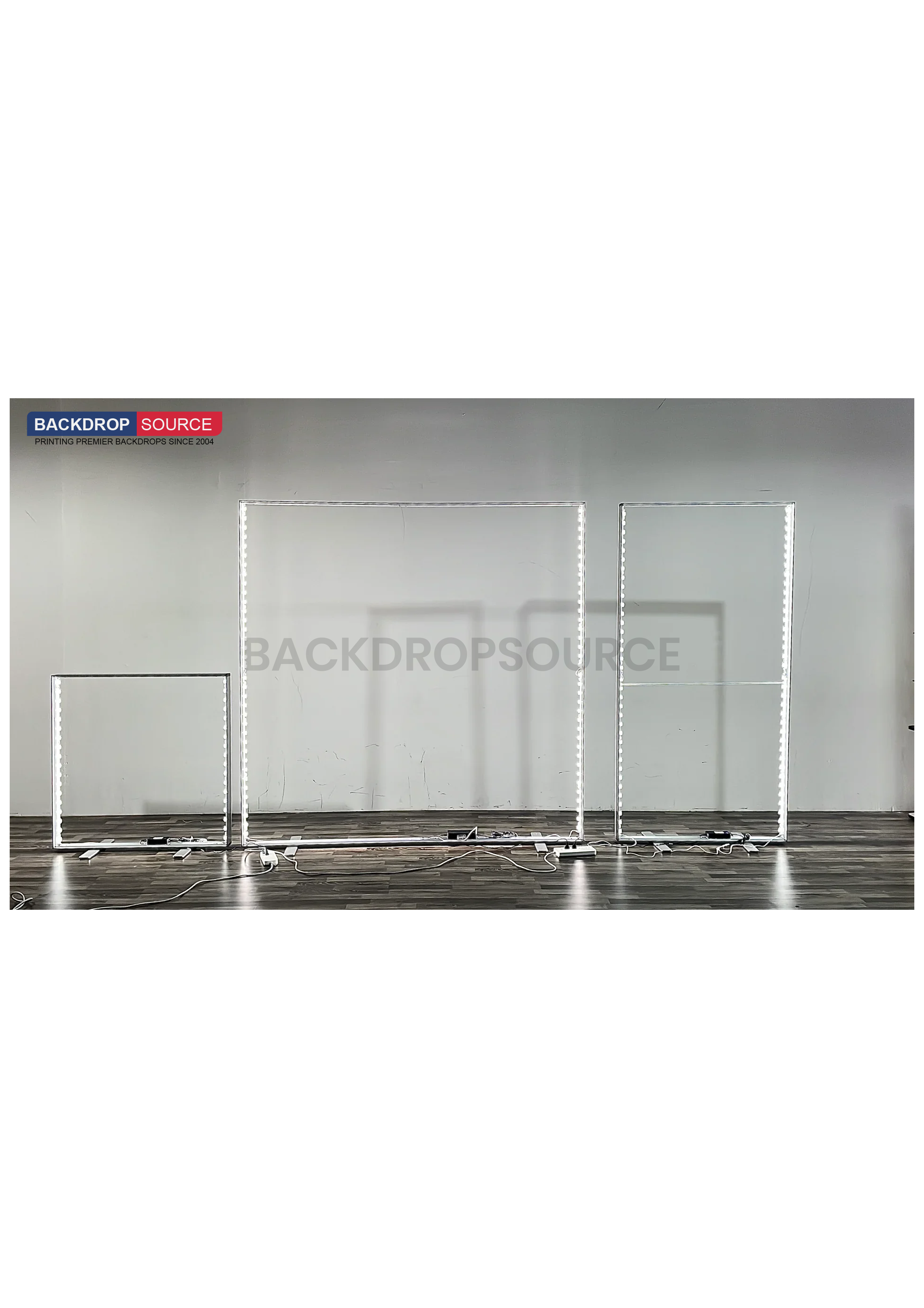 SEG Fabric LED Light Box Display - 13ft W x 8.2ft H