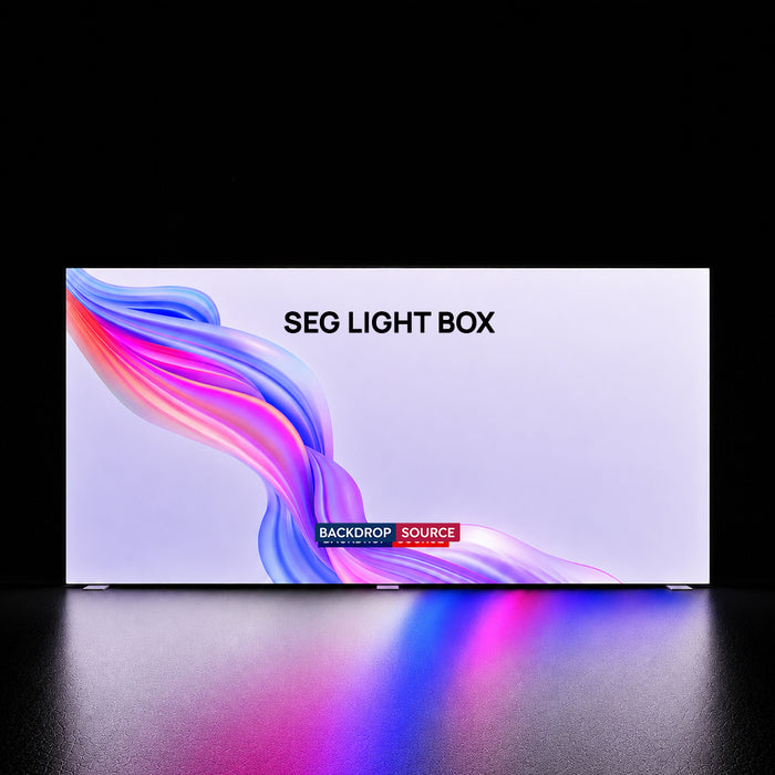 SEG Fabric LED Light Box Display - 20ft Wide