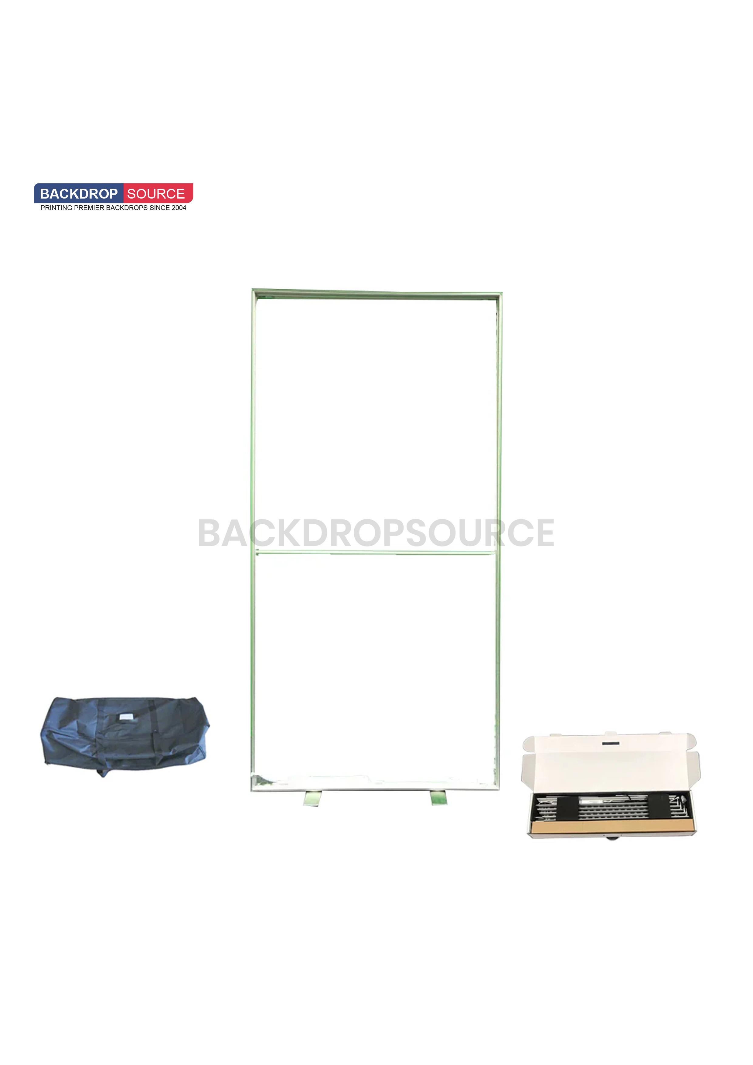 SEG Fabric Media Wall - 3.3ft W x 6.5ft H