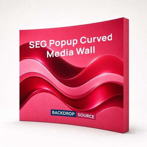Pared multimedia curva emergente SEG