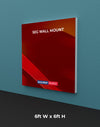 Wall-Mounted SEG Fabric display