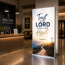 Church Sanctuary Backlit SEG Panel — Wide